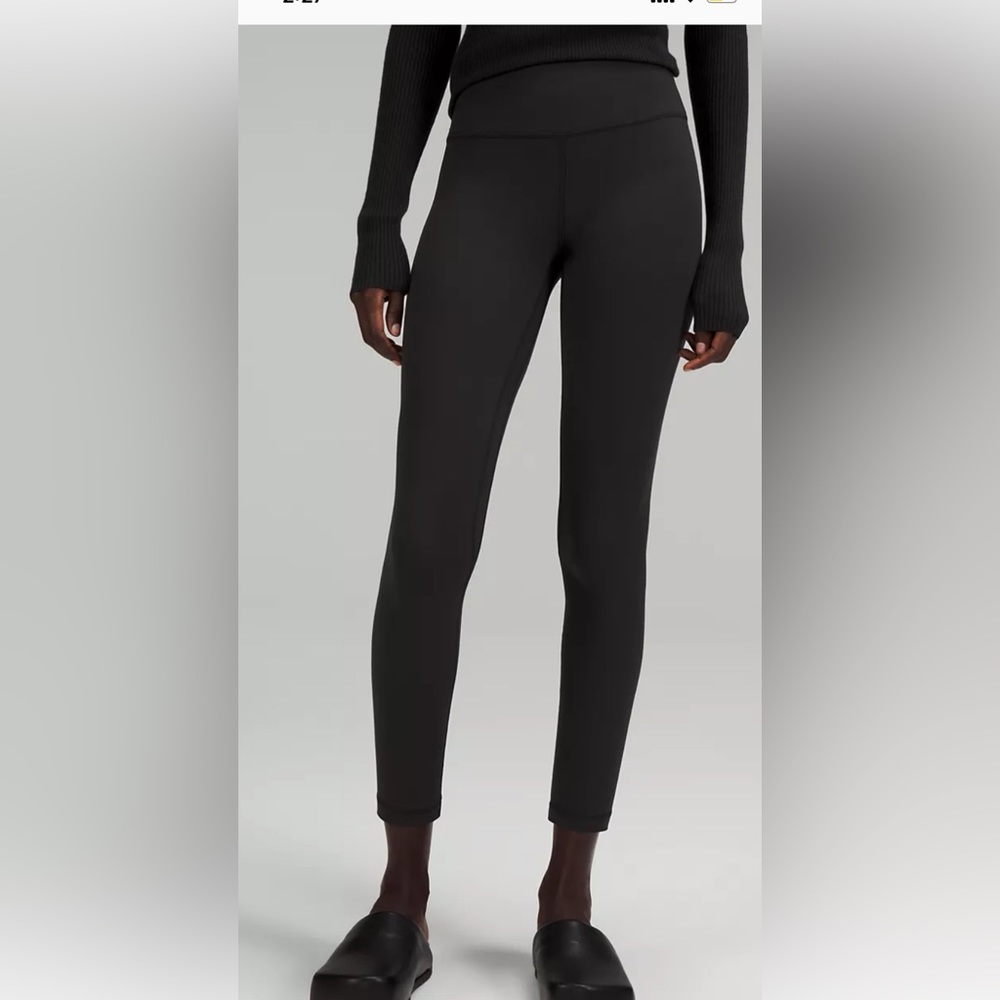 Lululemon Align High Rise Pant 25” Black